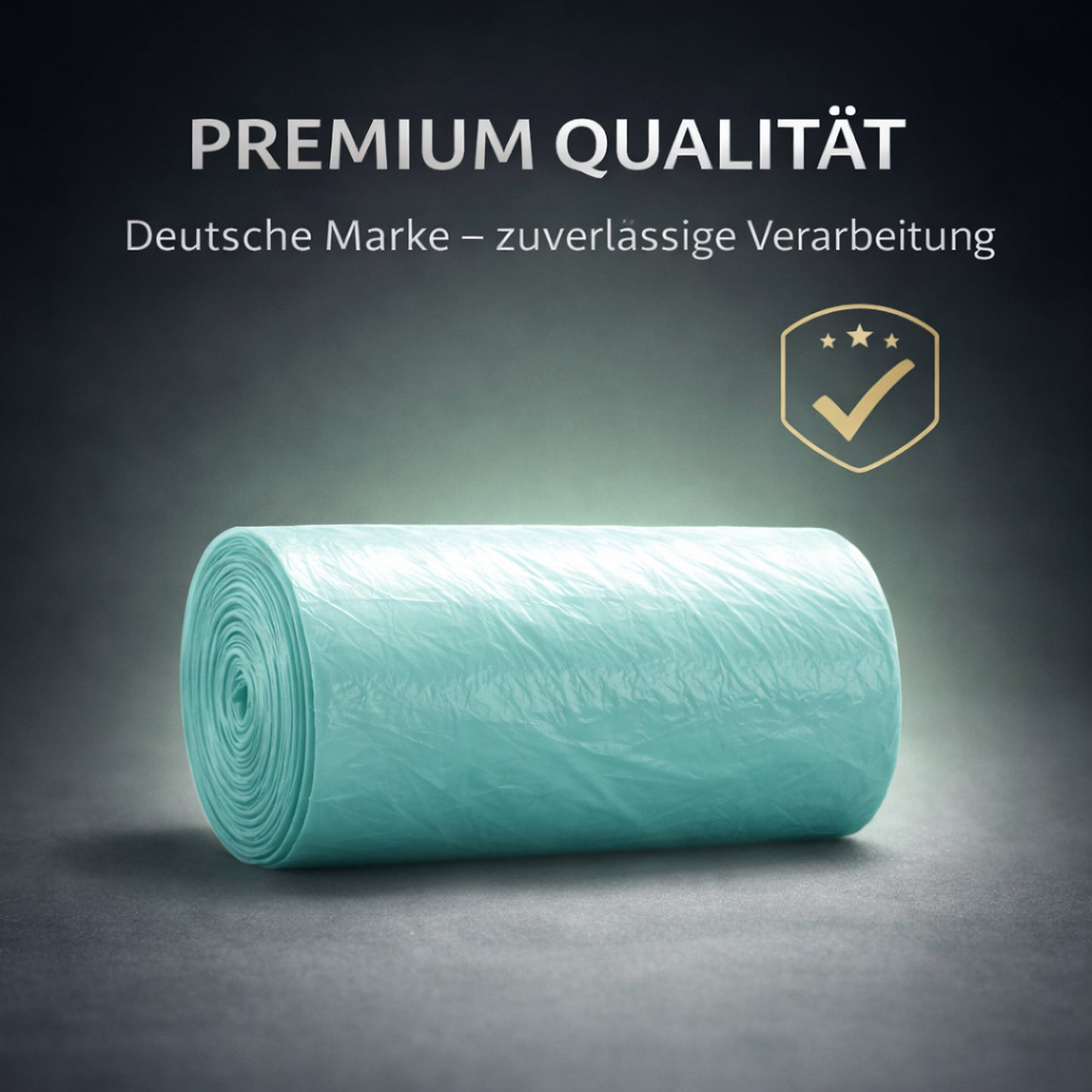 Müllbeutel 20 Liter mit Tragegriff & Zitrusduft – 20er Rolle | Reißfeste Premium Mülltüten