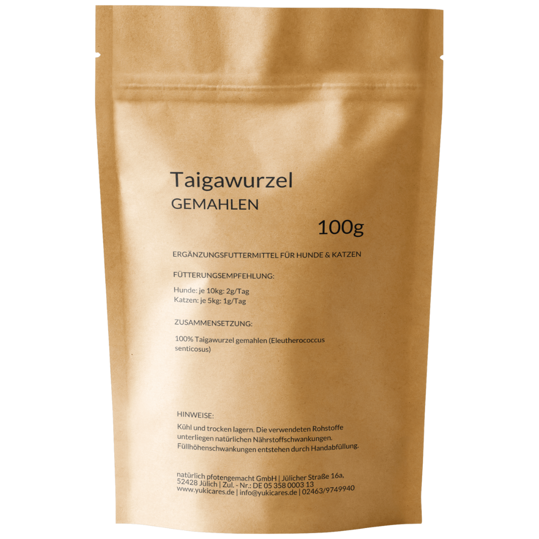 Taigawurzel gemahlen, 100g