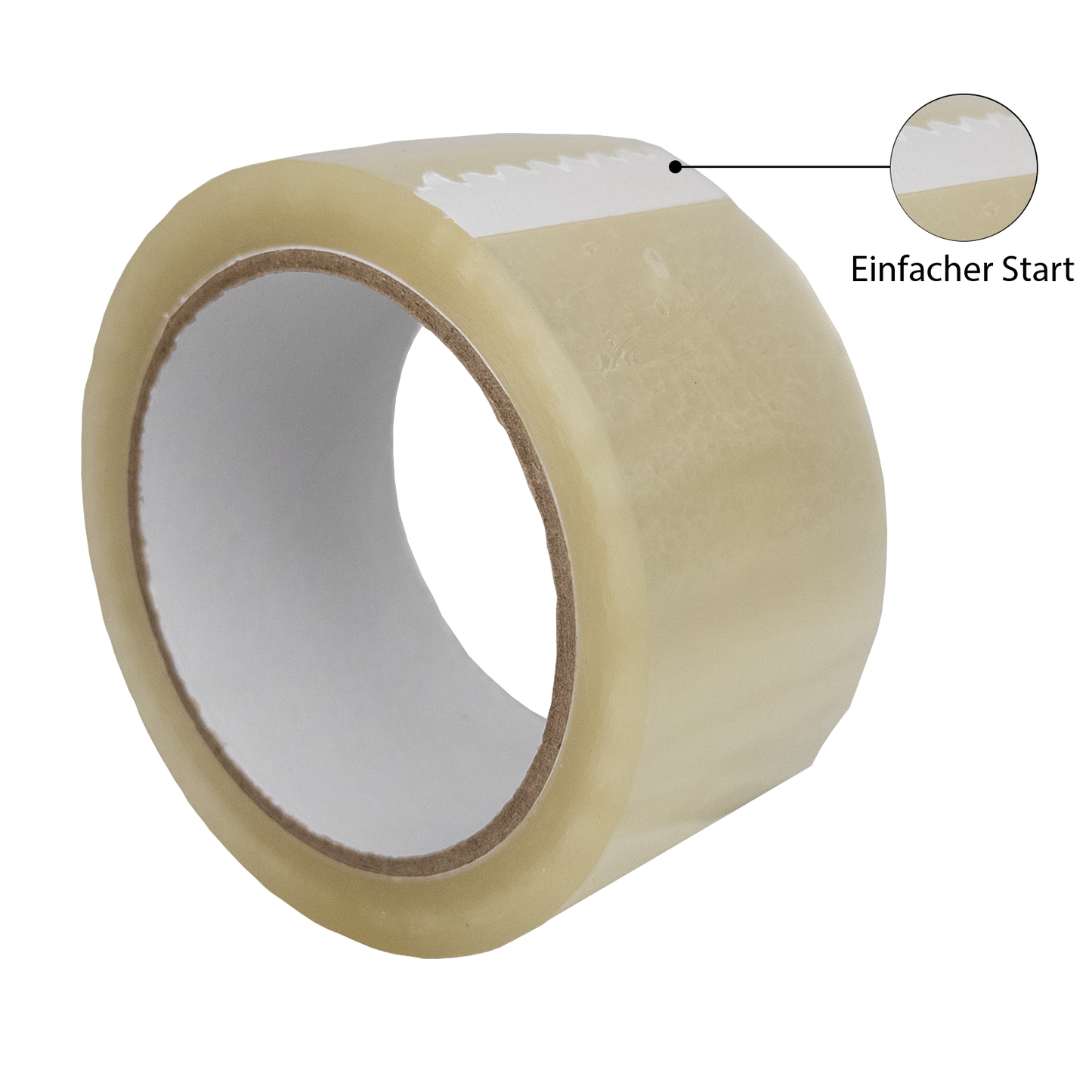 Transparentes Klebeband 50mm breit für Verpackungen