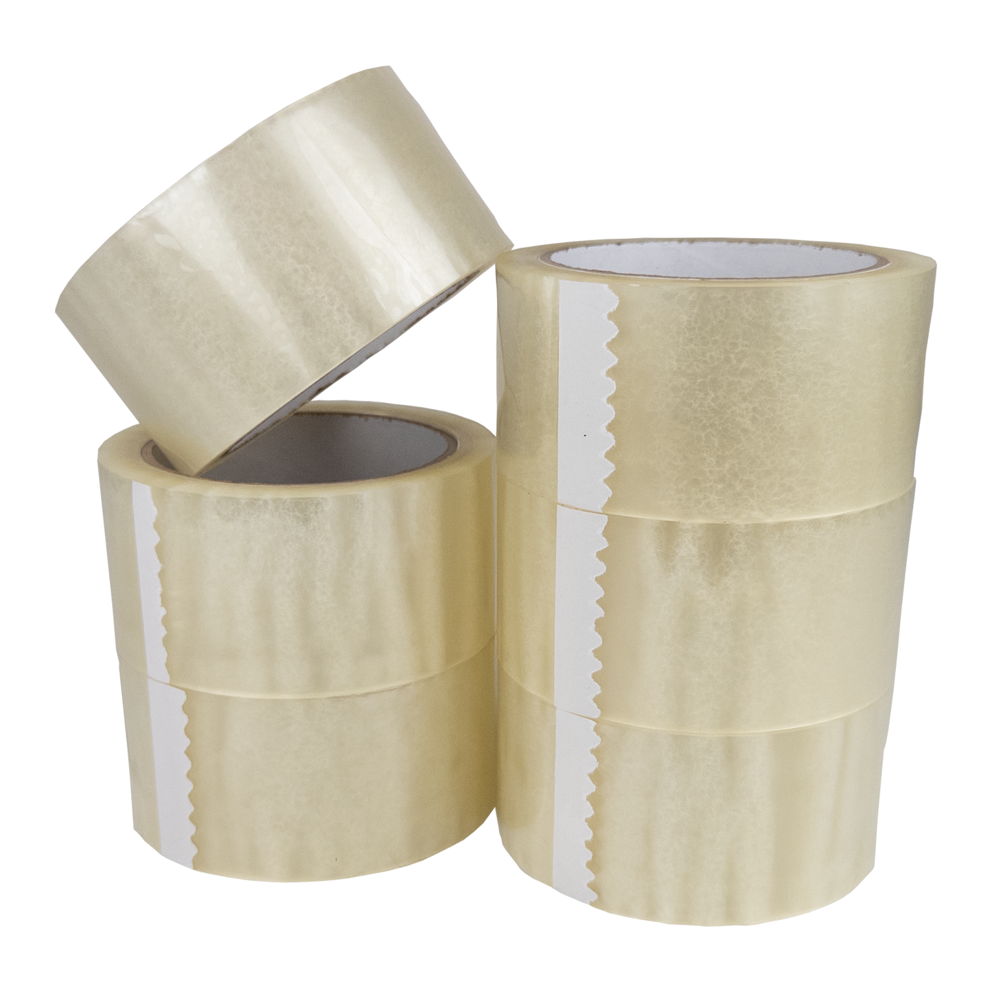 Transparente Klebebandrollen im 6er-Pack – stark haftendes Verpackungsband für Kartons, Umzüge, Lager und Versand