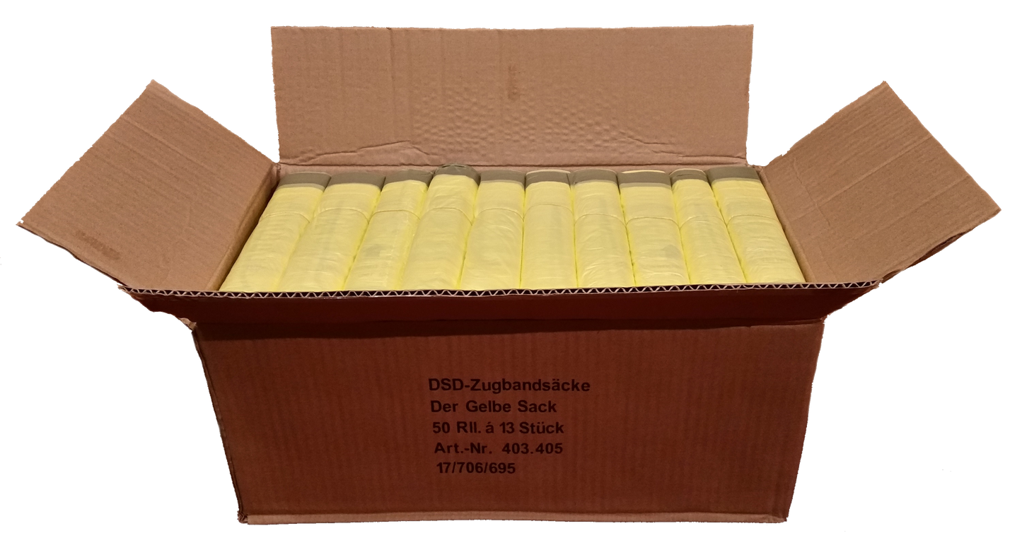 Gelbe Säcke auf Rolle(n) - IG-AS