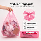 Müllbeutel mit Tragegriff 35L - 4 Düfte – 60 Stück