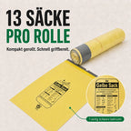 Gelbe Säcke auf Rolle(n)
