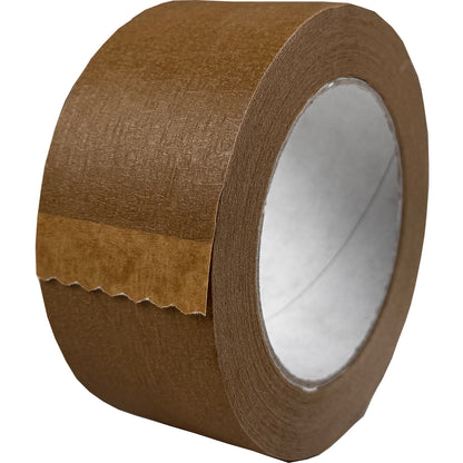 Papier Klebeband, Papier Packband in Braun | 55mm x 66m | 130 my | FSC-Mix