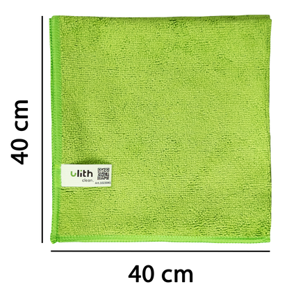 Ulith Basic Line Microfasertücher 40x40cm – Saugstark & waschbar