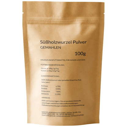 Süßholzwurzel gemahlen 100g