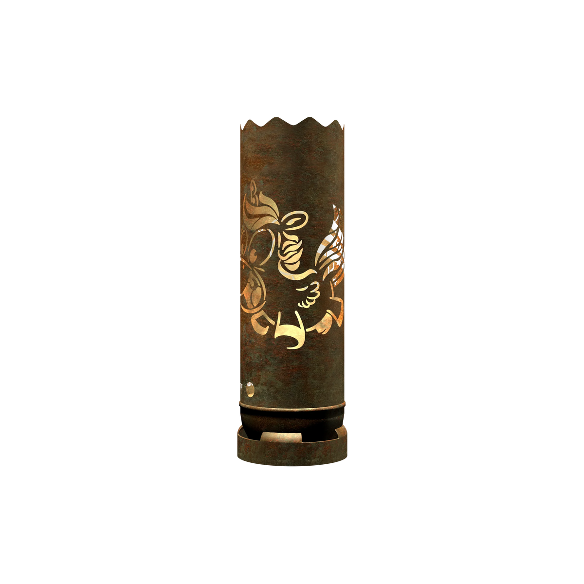 Feuertonne Einhorn