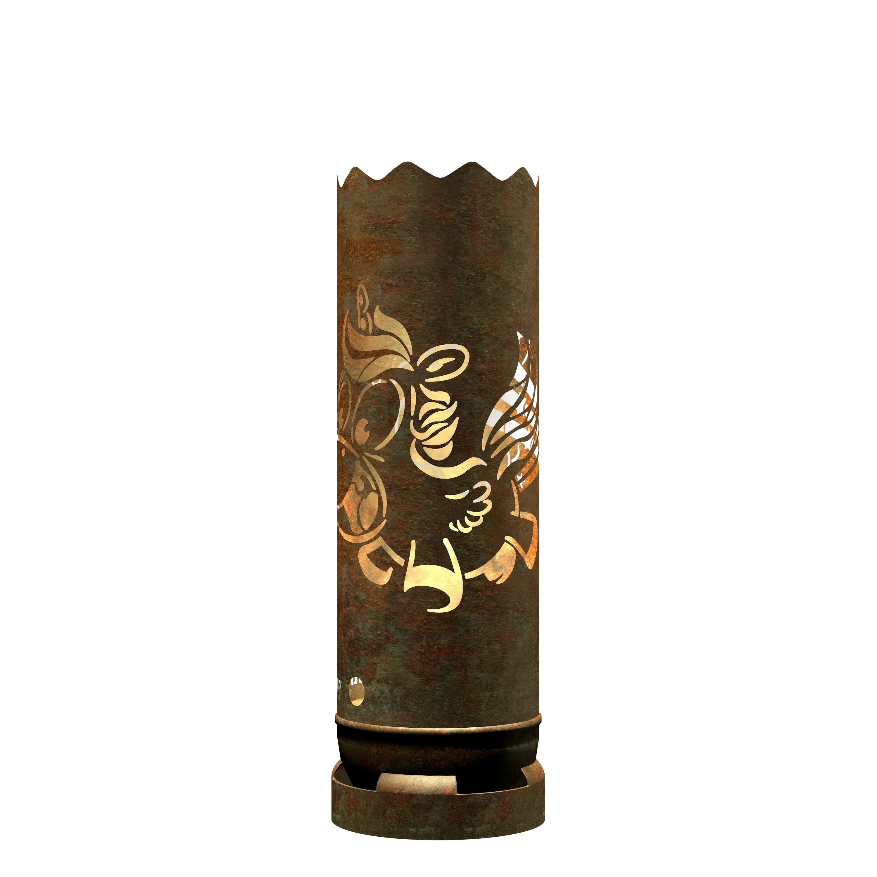 Feuertonne Einhorn