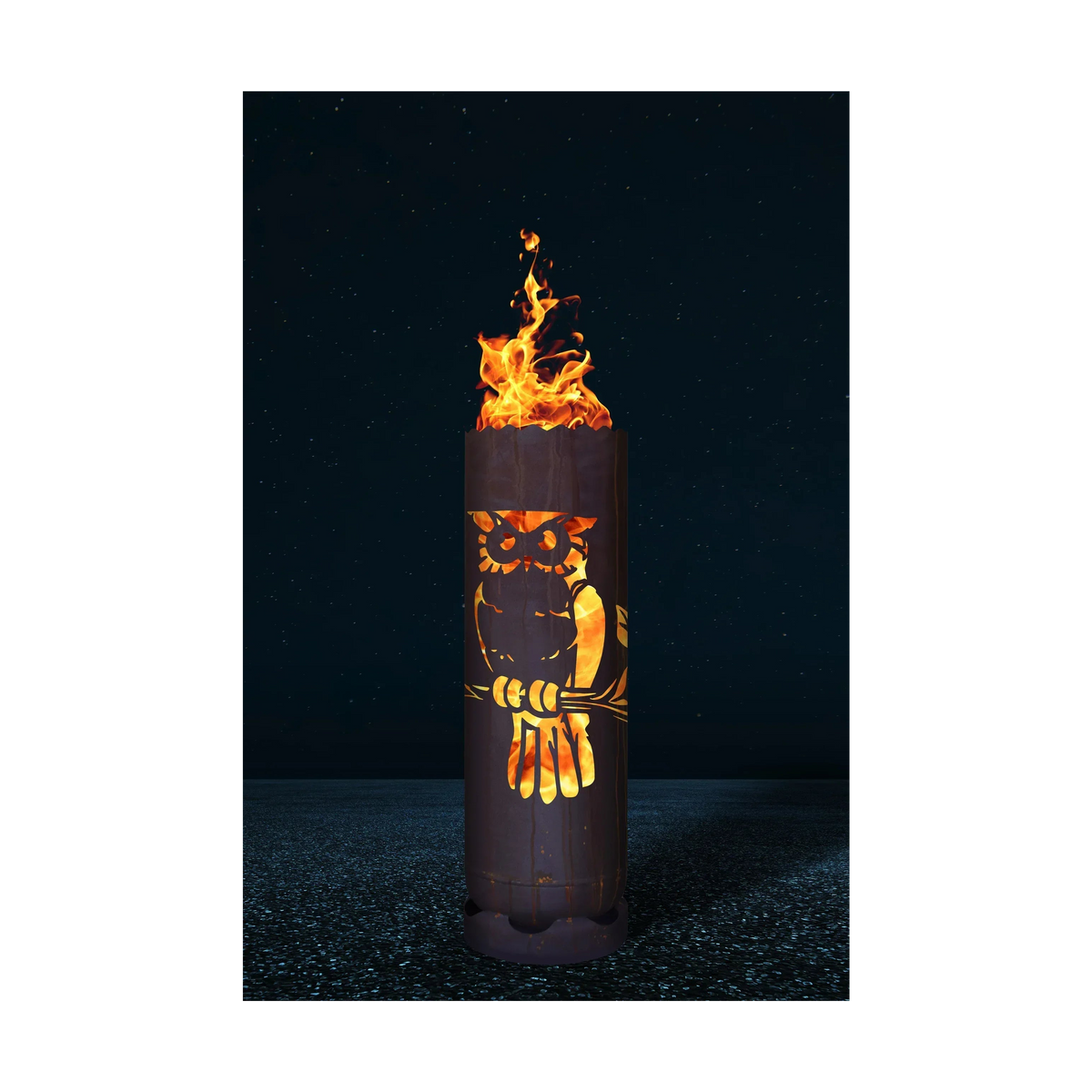Feuertonne "Eule"