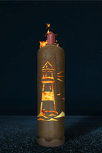 Feuertonne Leuchtturm