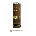 Feuertonne mit Wunschmotiv / personalisiert