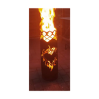 Feuertonne offen Motiv Herz 1