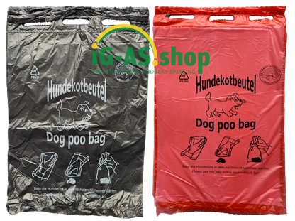 Hundekotbeutel 20x32+3cm - IG-AS
