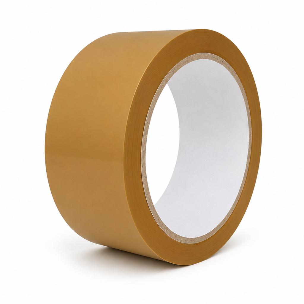 Braunes Klebeband - Leise abrollend - 48mm x 66m - ca. 50µm