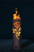 Feuertonne Rose