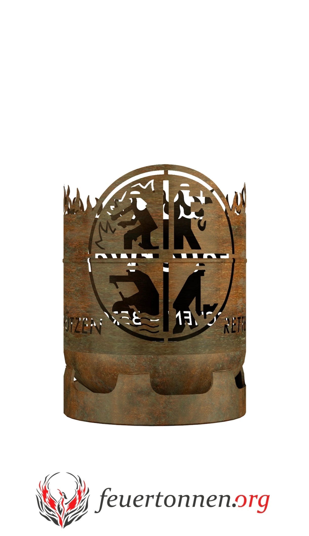 Feuertonne Feuerwehr