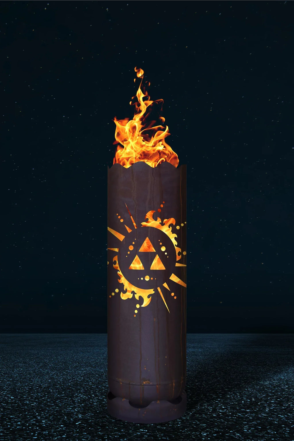 Feuertonne "Triforce"