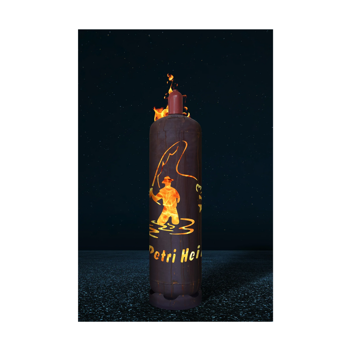 Feuertonne "Angler" (inkl. Personalisierung)
