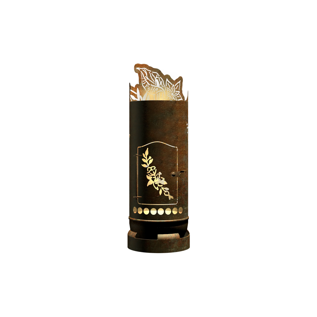 Feuertonne Blumenstrauß exklusiv Design