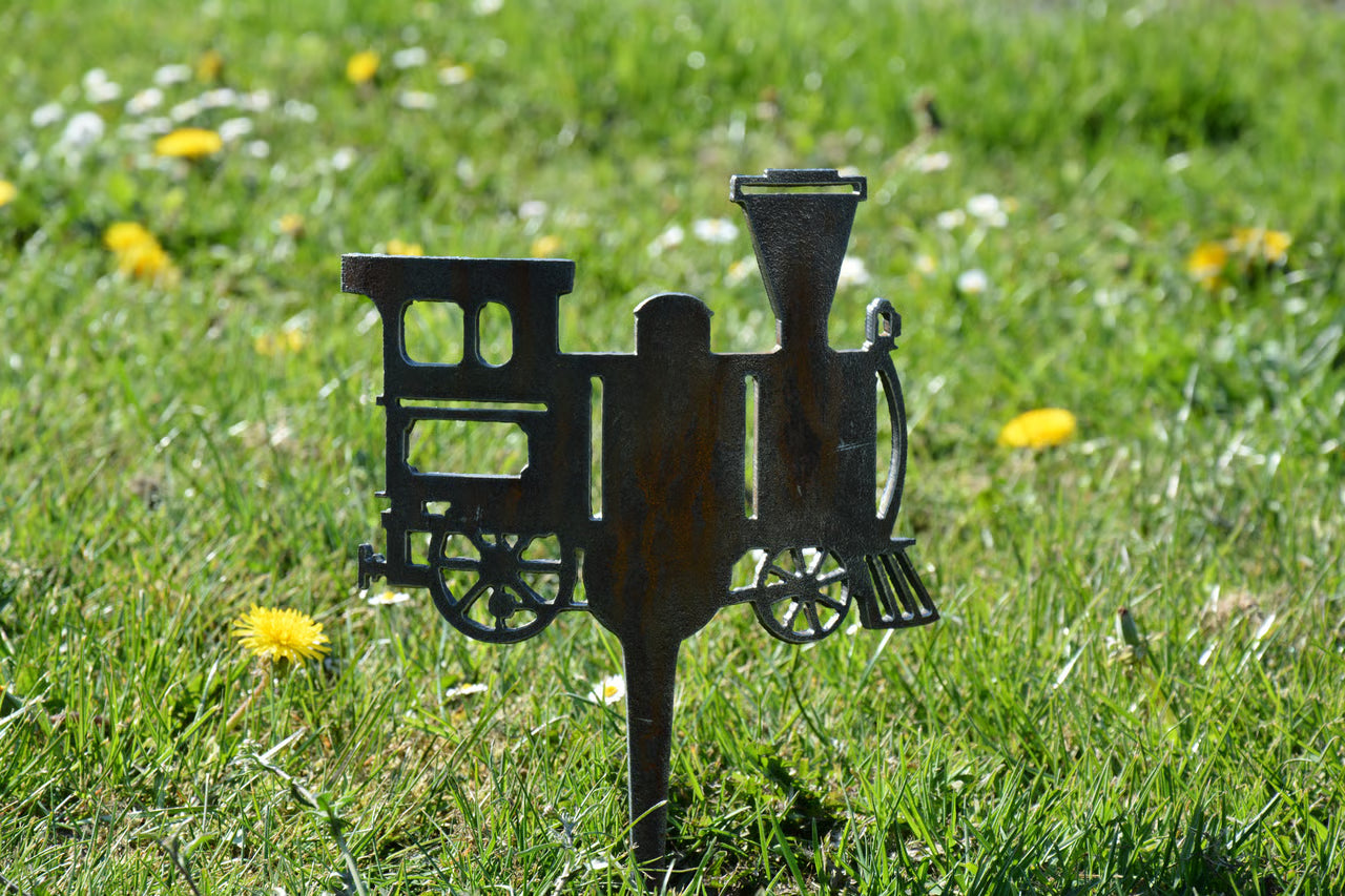 Gartenstecker Dampflock