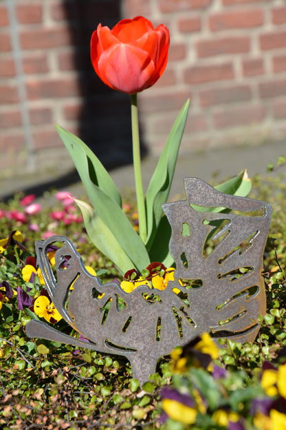 Gartenstecker Schuh