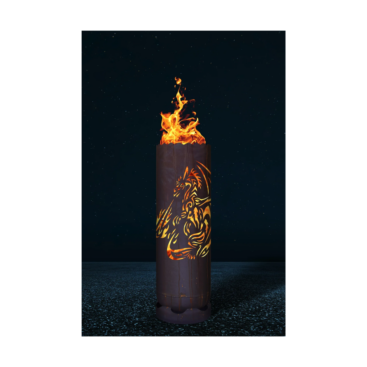 Feuertonne Drache 3