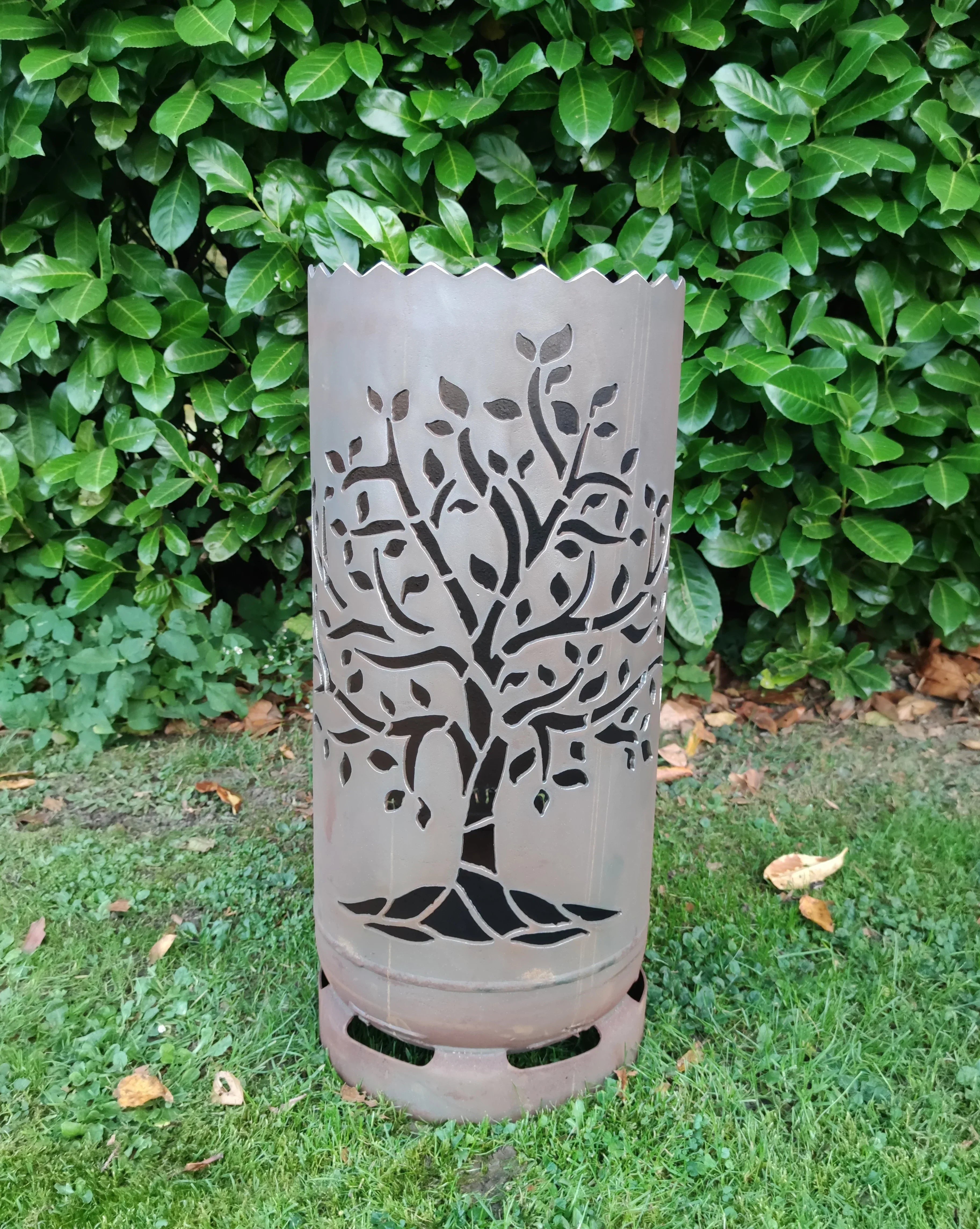 Dropslik Feuertonne "Baum"