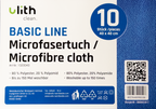 Ulith Basic Line Microfasertücher 40x40cm – Saugstark & waschbar