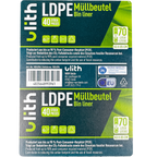 Müllbeutel 70L - bis zu 98% Recyceltes Material