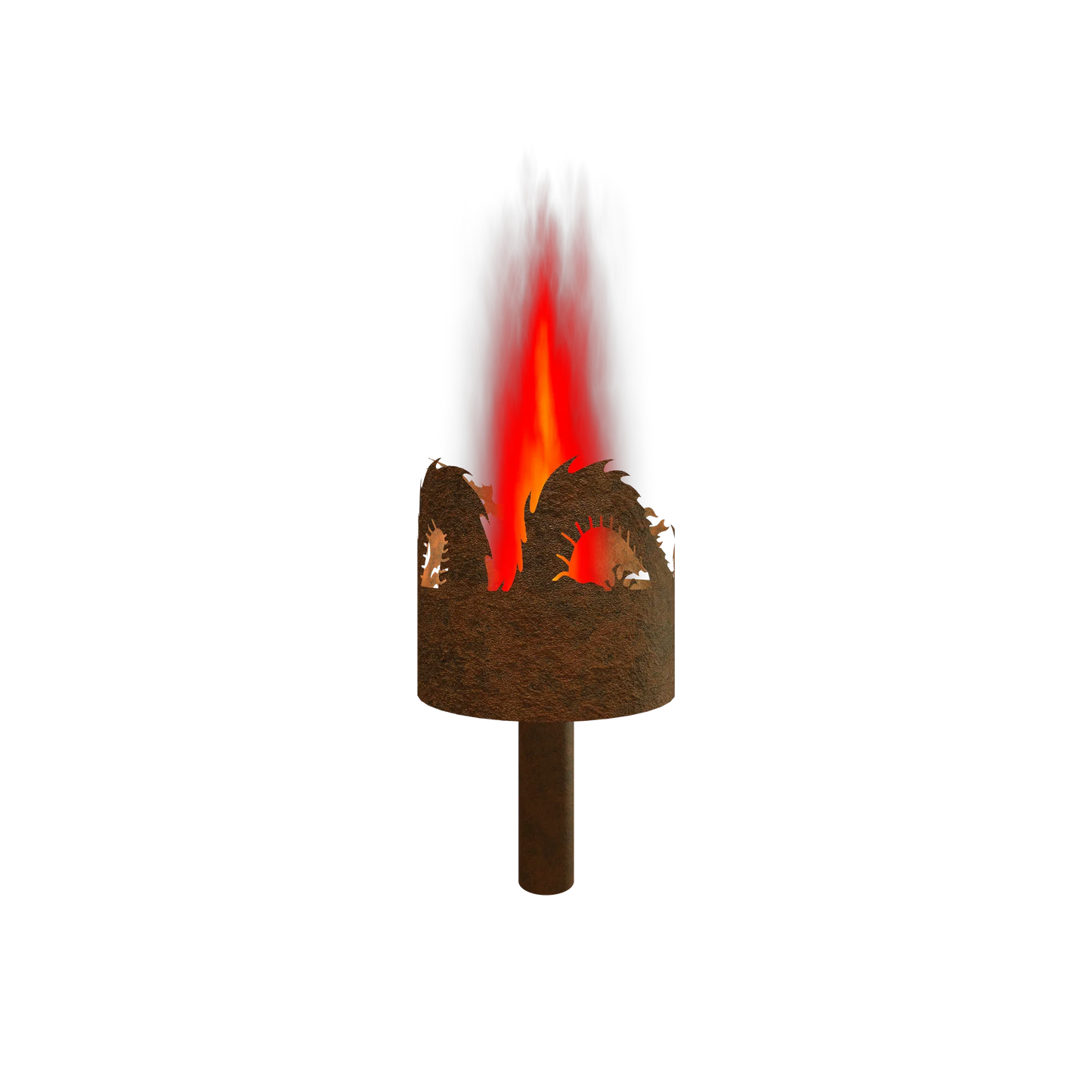 Gartenfackel Feuerdrache