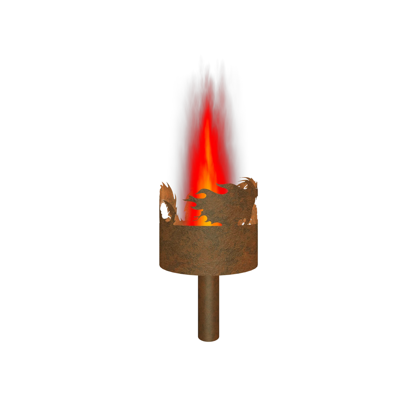 Gartenfackel Feuerdrache