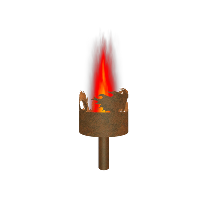 Gartenfackel Feuerdrache