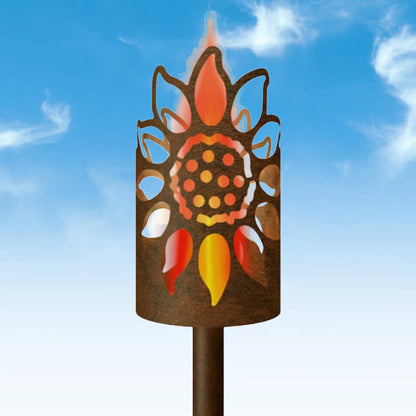 Gartenfackel Sonnenblume