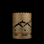 Feuertonne Berge