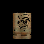 Feuertonne Gentleman Totenkopf