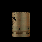 Feuertonne Gentleman Totenkopf