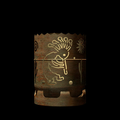 Feuertonne Kokopelli