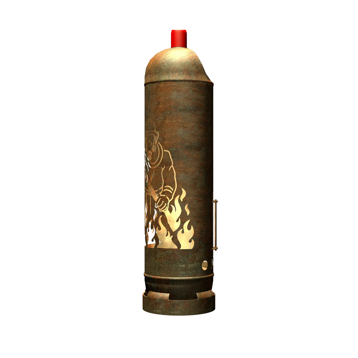 Feuertonne "Feuerwehrmann" inkl. Personalisierung