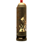 Feuertonne "Feuerwehrmann" inkl. Personalisierung
