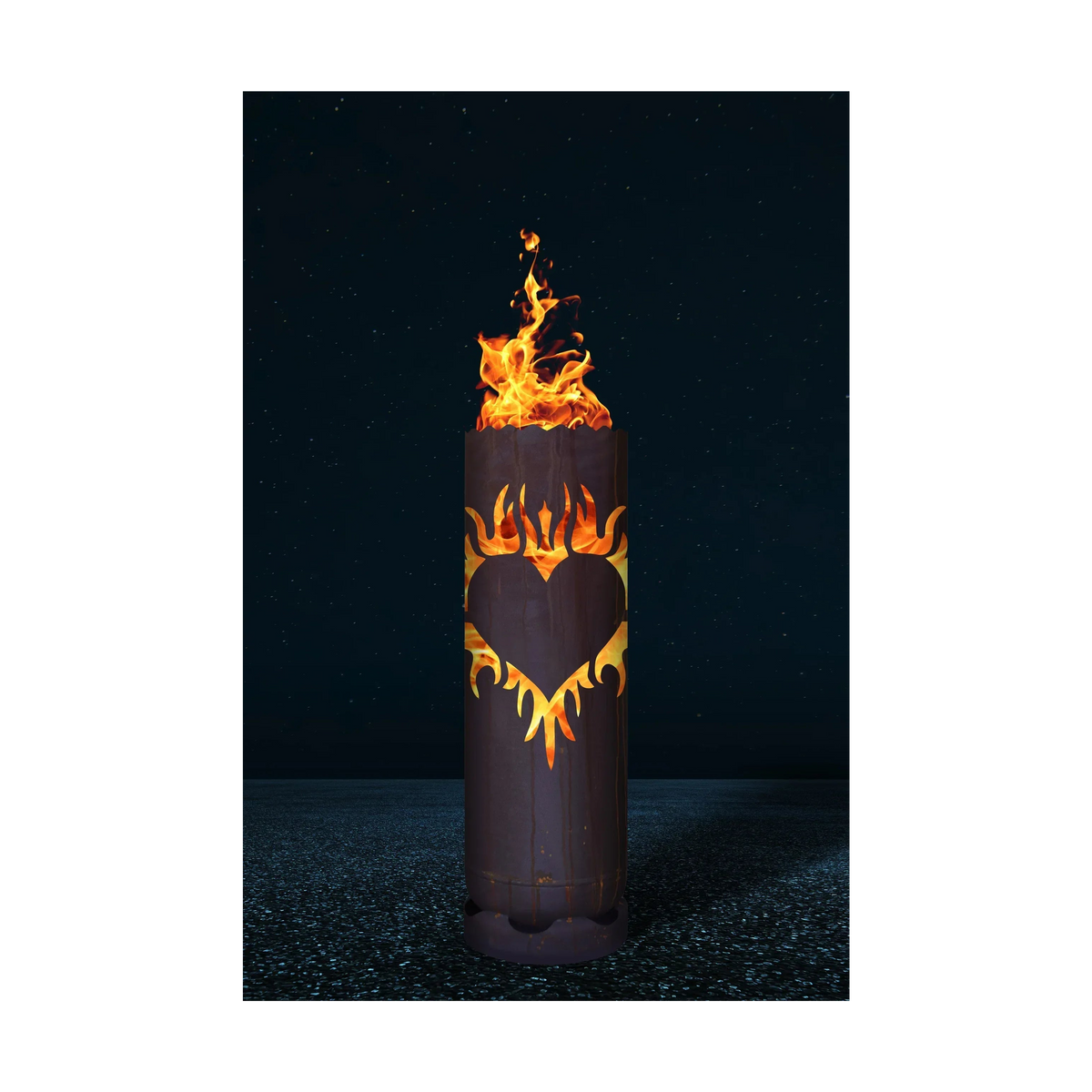 Feuertonne "Flammenherz 2"