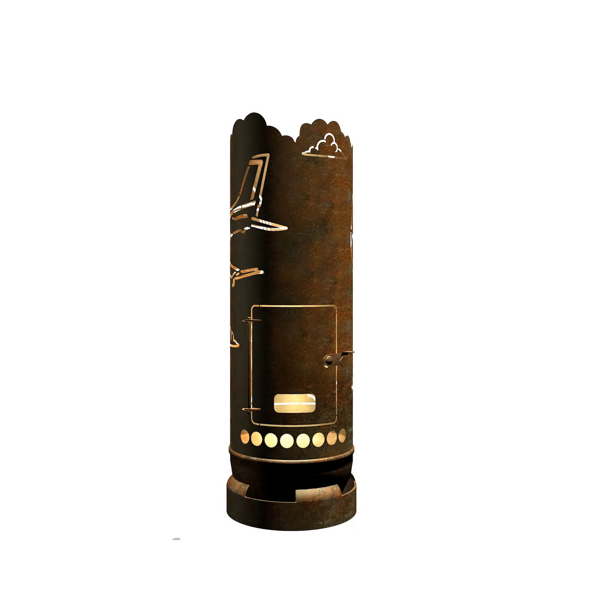 Feuertonne Flugzeug exklusiv Design