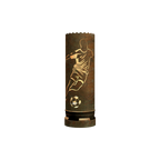 Feuertonne Fußballer