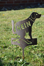 Gartenstecker Hund