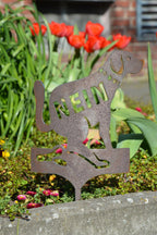 Gartenstecker Hund
