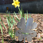 Gartenstecker Kleeblatt