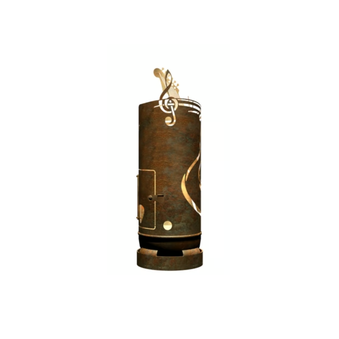 Feuertonne Gitarre exklusiv Design