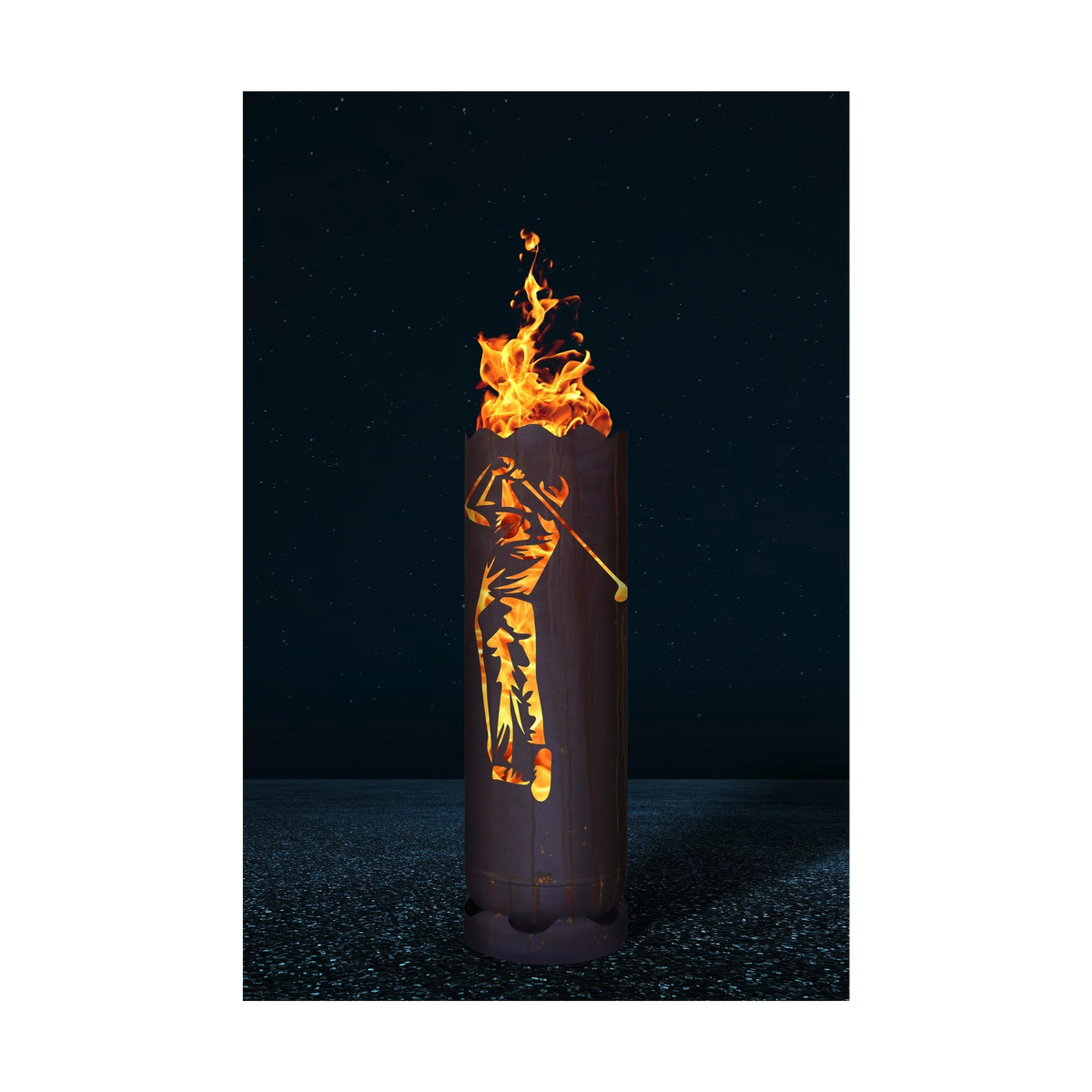 Feuertonne "Golfer"