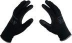 PU Montagehandschuhe Schwarz | Abriebfest & Atmungsaktiv