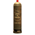 Feuertonne "Hochzeitsmotiv 3" (inkl. Personalisierung)