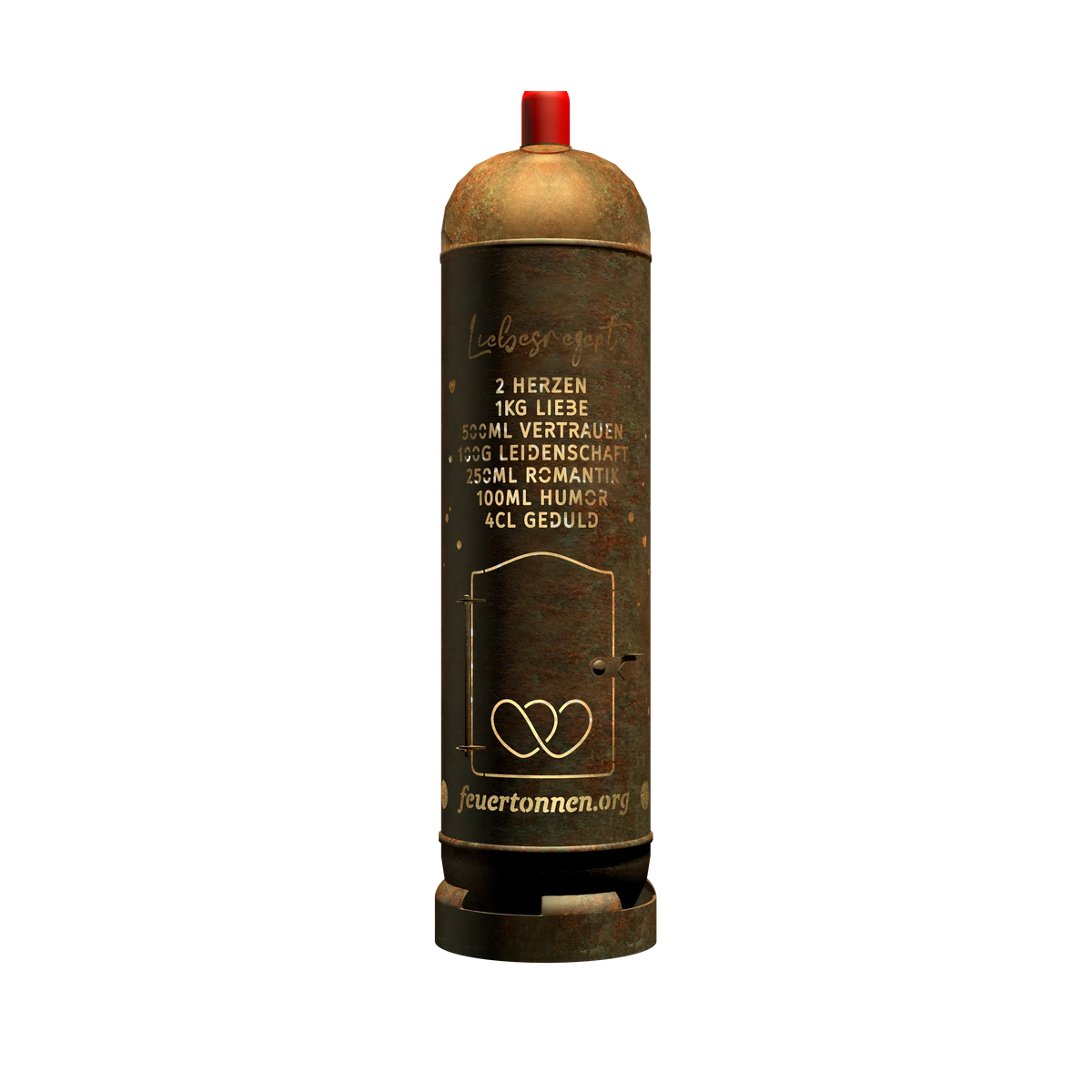 Feuertonne Hochzeitsmotiv 4 (inkl. Personalisierung)